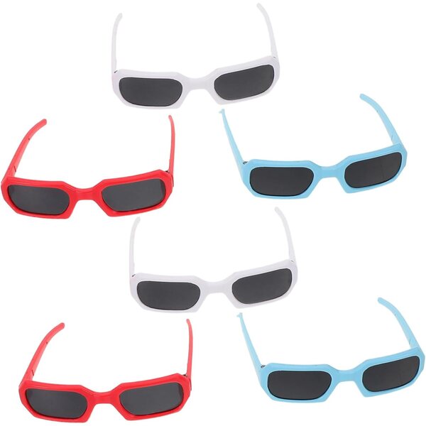 Modeaccessoires für 18-Zoll-Puppen – Set mit 6 Teilen aus farbigem und detailliertem Kunststoff