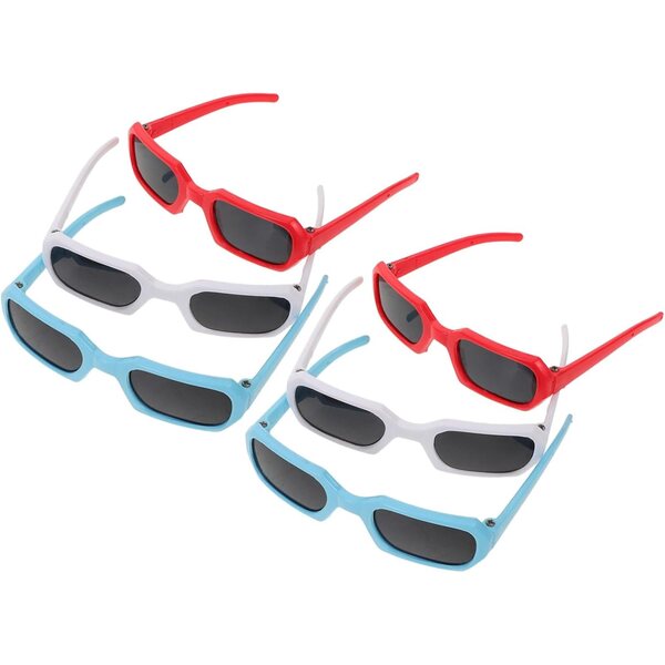 Set mit 6 Sonnenbrillen für Puppen – Modeaccessoires für 18-cm-Puppen