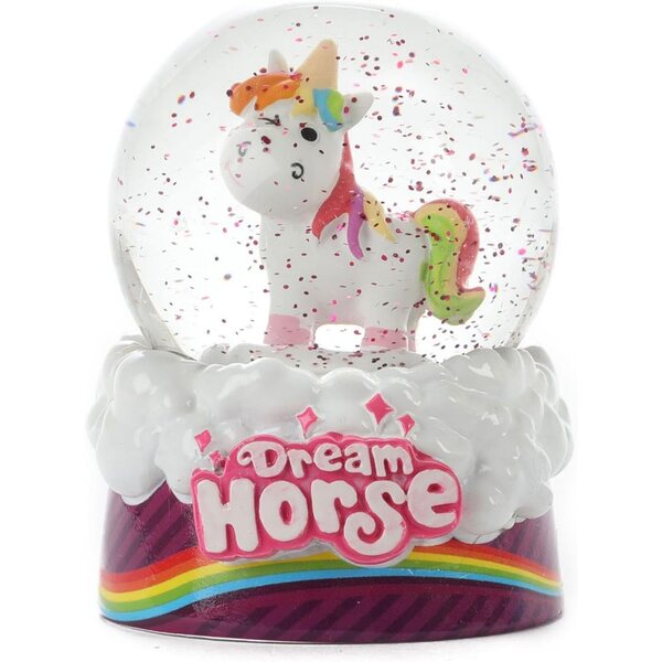 DREAM HORSE Snow Globe Unicorno Multicolore - bambole et Accessoires per Bambini