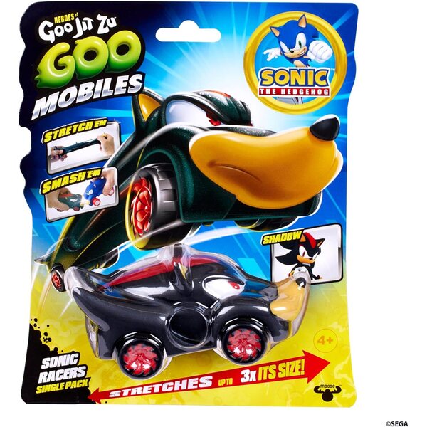 Goo Mobiles Sonic Shadow Racer - Veicolo Estensibile e Trasformabile per Bambini