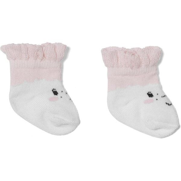 BABY born Socken mit Schaf- und Eulenmotiv für 43 cm große Puppen, 2er-Set