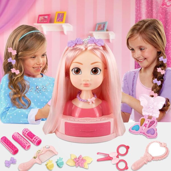 Kit Salone di Bellezza per Bambine – Set Giochi di Parrucchiera con Accessori Completi