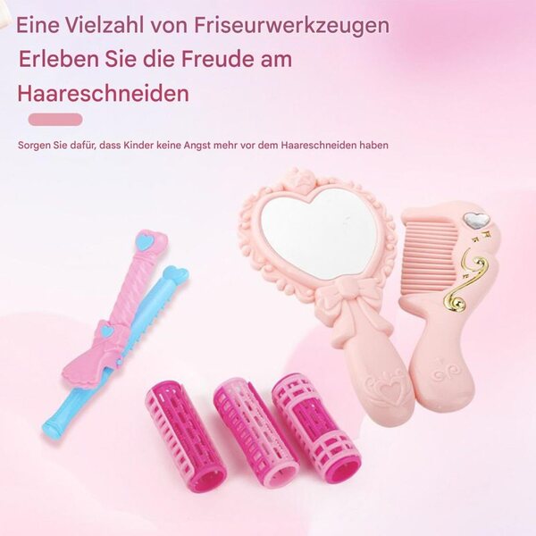 Kit Salone di Bellezza per Bambine – Set Giochi di Parrucchiera con Accessori Completi