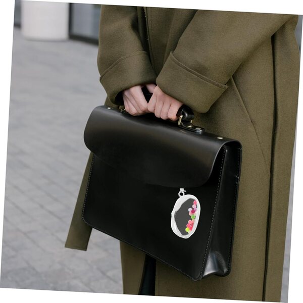 Organizer trasparente sospeso per bambole e accessori - portatile e resistente in PVC