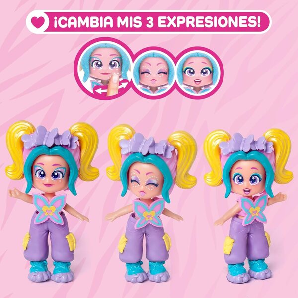 KOOKYLOOS Sophie con Papillon - Bambola fashion da collezione con animali e accessori