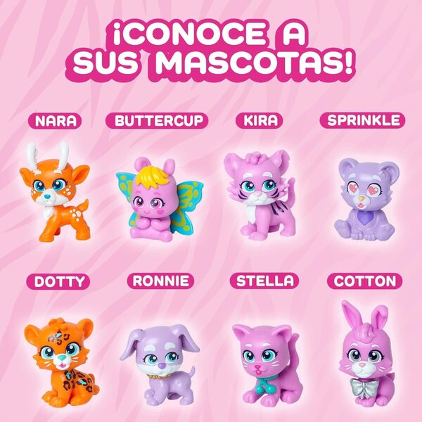 KOOKYLOOS Sophie con Papillon - Bambola fashion da collezione con animali e accessori