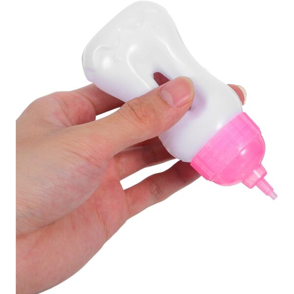 CLISPEED Set 6 Biberons Miniature per Bambole - Accessori Gioco e Decorazione Casa Bambole