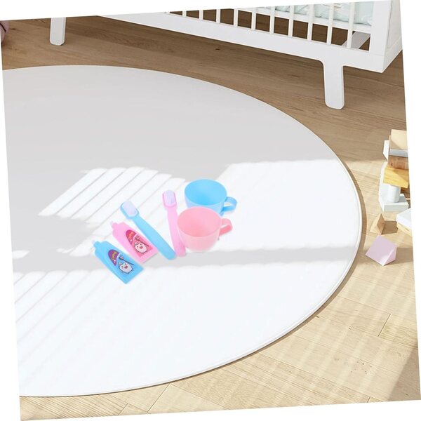 Set mit 2 Badezimmer-Miniatur-Zubehörsets für 18-Zoll-Puppen – kreatives Nachahmungsspiel