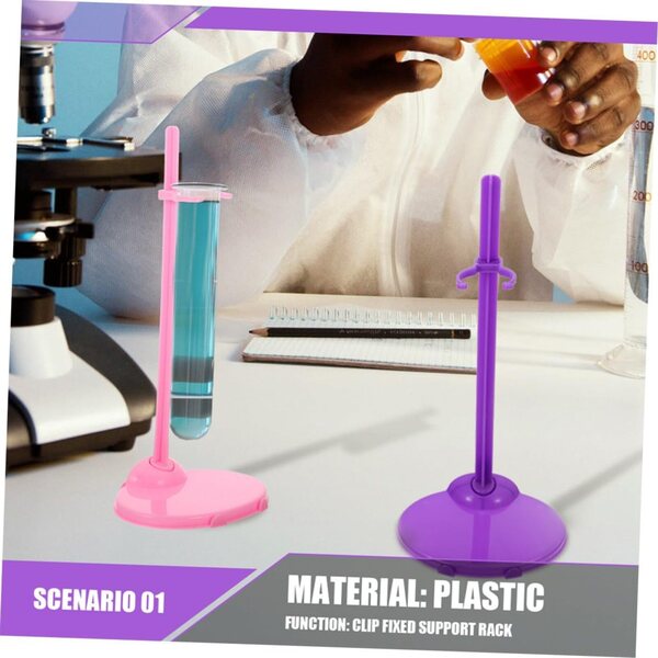 30 Supporti Plastica Trasparente per Bambole Stabile e Fisso - Espositori per Modelli e Giocattoli