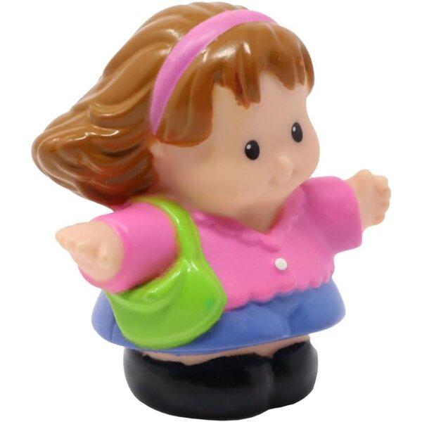 Figurina di ricambio Mom Linda per casa delle bambole Fisher-Price Little People 2309