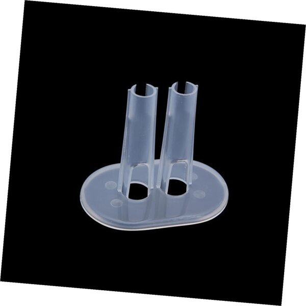 Support regolabile trasparente in plastica per bambole - set da 12 pezzi WEKAMOS