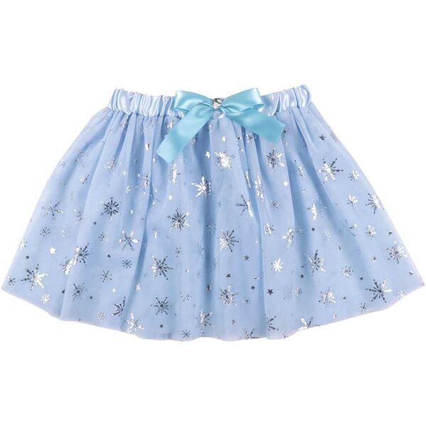Blaues Frozen-Accessoires-Set für Mädchen mit Rock und Stirnband – 2-teilig