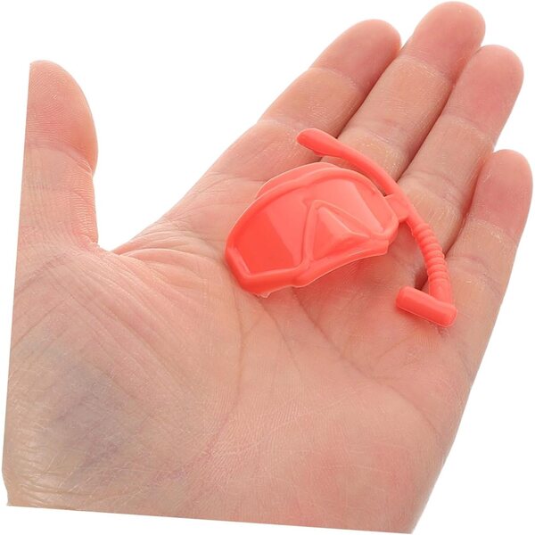 Set 6 Accessori Mini Immersione per Bambole Kit Giochi di Piscina Colorati