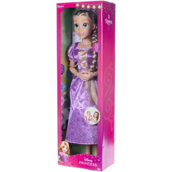 Raiponce Disney Princess 81 cm große Puppen mit langen Haaren und Frisurenzubehör