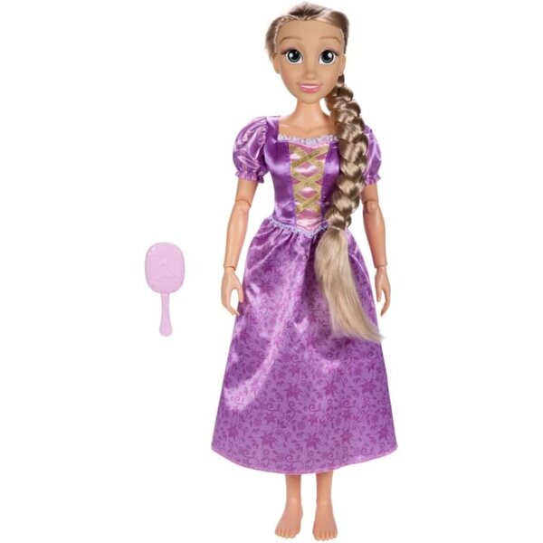 Raiponce Disney Princess 81 cm große Puppen mit langen Haaren und Frisurenzubehör
