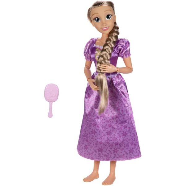 Raiponce Disney Princess 81 cm große Puppen mit langen Haaren und Frisurenzubehör