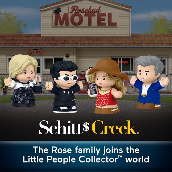 Little People Sammlerfigur Schitt's Creek: Rose Family Special Edition 6,3 cm