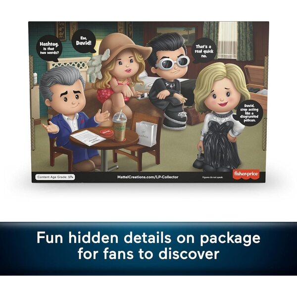 Little People Sammlerfigur Schitt's Creek: Rose Family Special Edition 6,3 cm