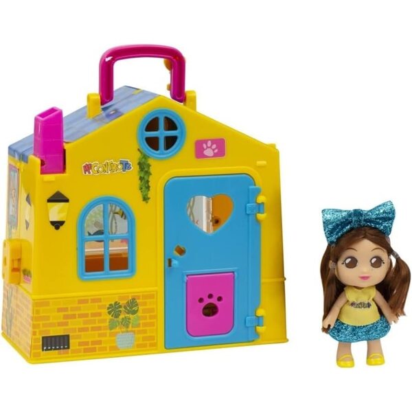 Giochi Preziosi Me Contro You – Mini-Haus mit 12 cm großer Puppe und Herzschlüssel