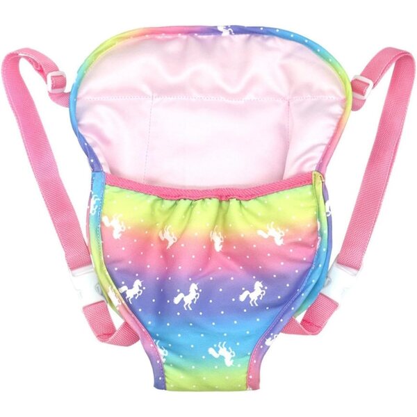 Verstellbarer Puppenrucksack mit Aufbewahrungstasche, für 14,5-18-Zoll-Puppen