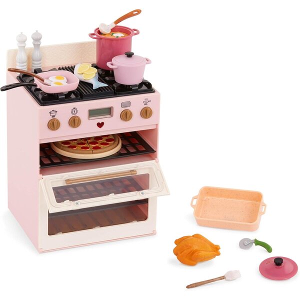 Unser Generation Make & Bake Oven für 46 cm große Puppen mit realistischen Geräuschen und Lichtern