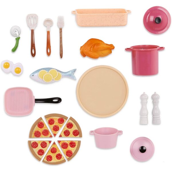 Unser Generation Make & Bake Oven für 46 cm große Puppen mit realistischen Geräuschen und Lichtern