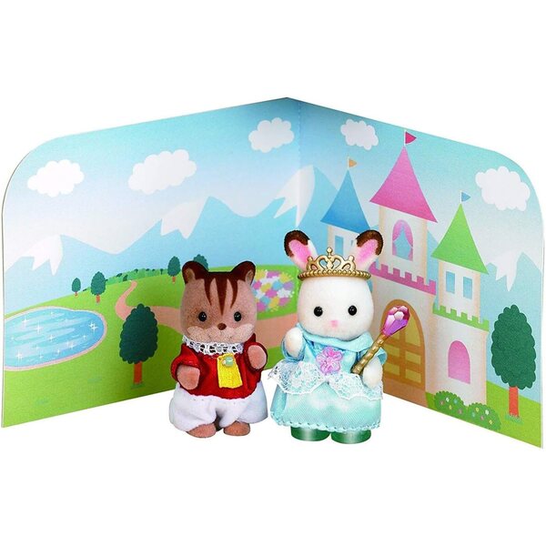 Sylvanian Families – Theaterset mit Baby Lapin Chocolat und rotem Eichhörnchen