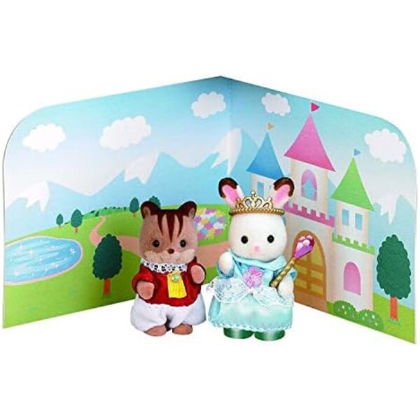 Sylvanian Families – Theaterset mit Baby Lapin Chocolat und rotem Eichhörnchen