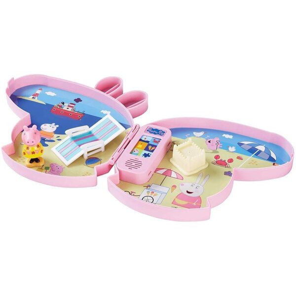 Peppa Pig Take and Play Mehrfarbiges Spielset mit Figuren und Zubehör für Kinder