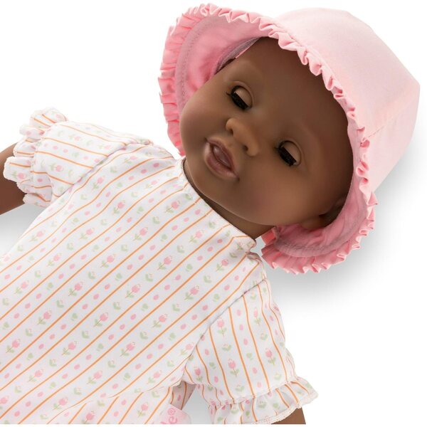 Corolle Babybadewanne Alyzée 30 cm – Babybadewanne mit Tulpen, ab 18 Monaten