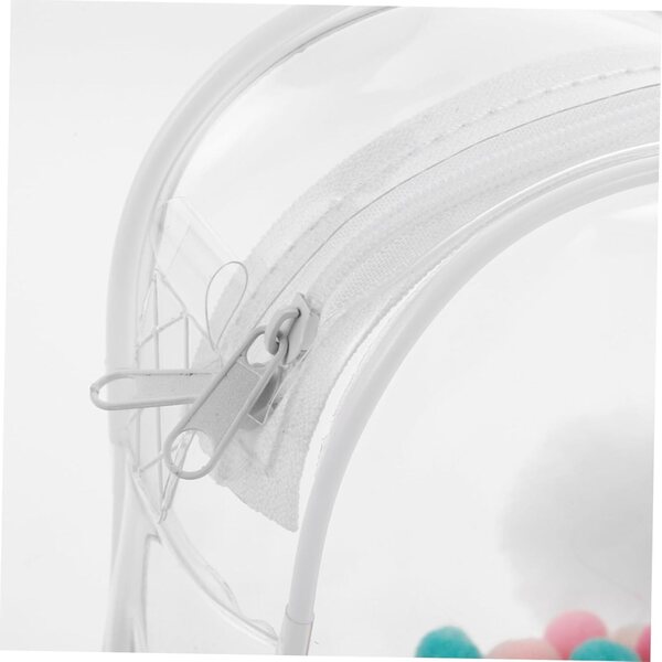 VICASKY Custodia Portatile Trasparente per Bambole con Tracolla e Protezione
