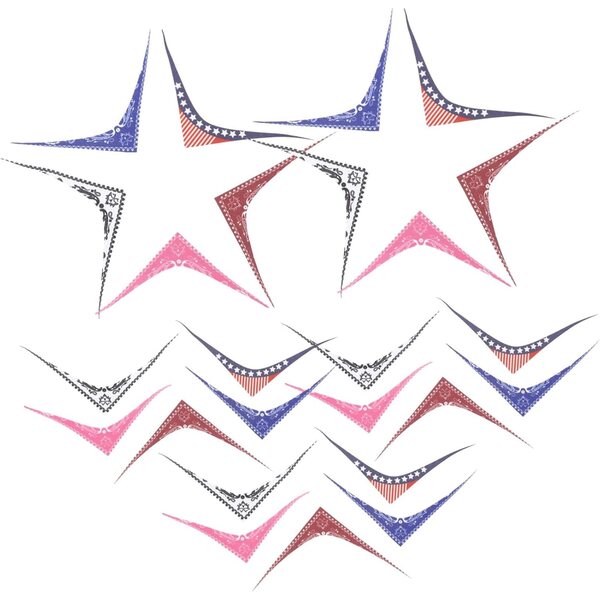 25 Mini Bandane Colorate per bamboles e Animali - Accessori Decorativi per Giocattoli e DIY