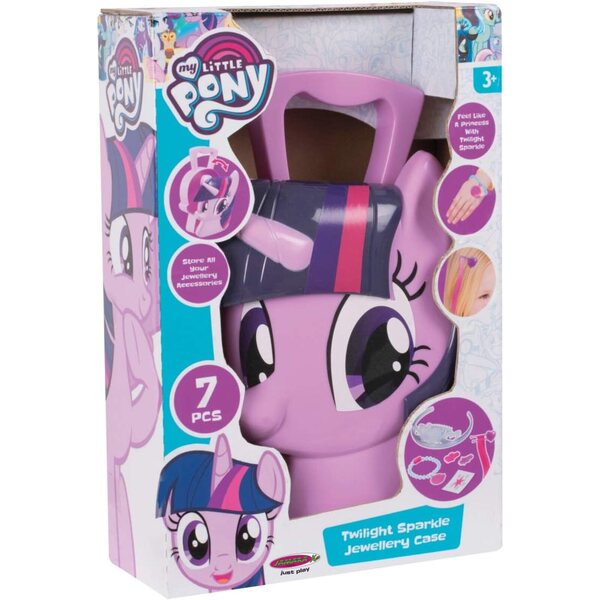 Jamara Twilight Sparkle My Little Pony 6-teiliges Set für Kinder, rosa Prinzessin