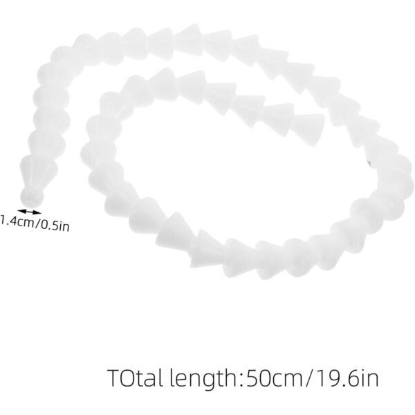 Kit 2 Cornice per Bambole Articolata EPIGEIST in Plastica Bianca 50 cm fai-da-te