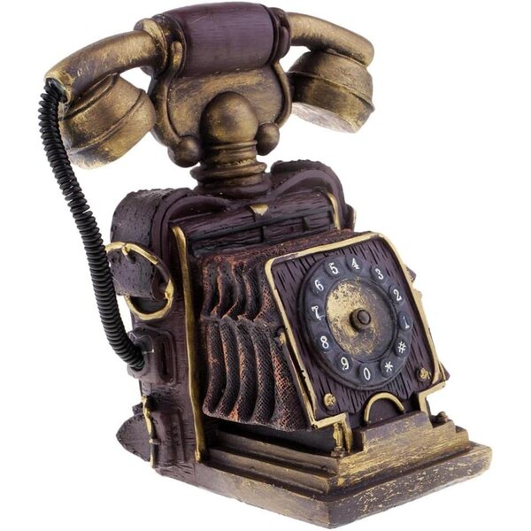 Telefono vintage stile Art déco anni 20-30 decorazione casa e ufficio