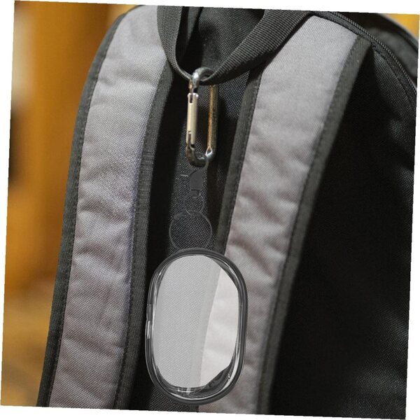 Gatuida Transparente PVC-Tasche für Puppen mit Haken, Set mit 3 tragbaren Taschen