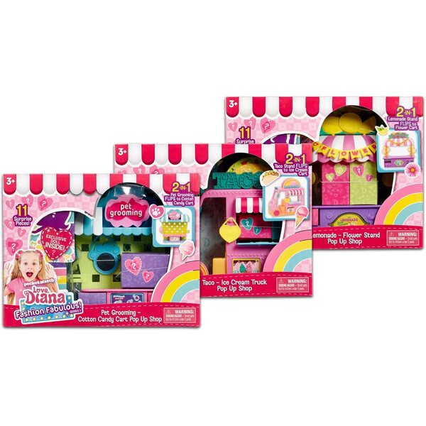 Love Diana Spielset mit 9 cm großer Puppe – kreatives und lustiges Spiel für Kinder