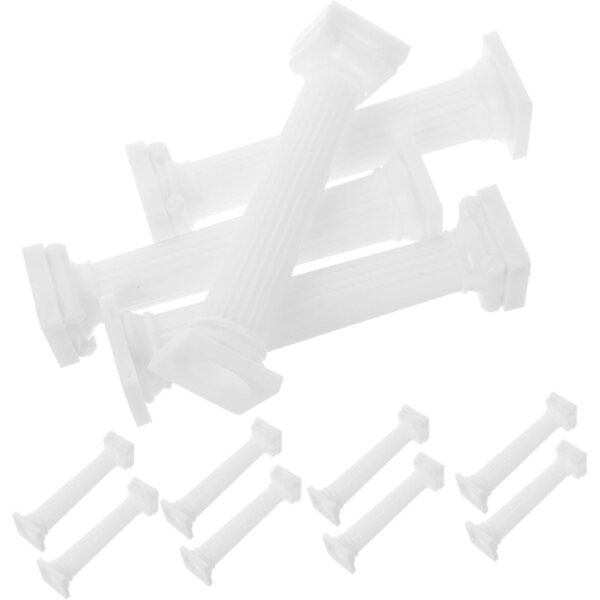 YARNOW 12 pezzi Mini Colonne Romane Bianche per Decorazione Tavoli e Diorami