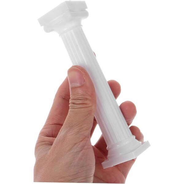 YARNOW 12 pezzi Mini Colonne Romane Bianche per Decorazione Tavoli e Diorami