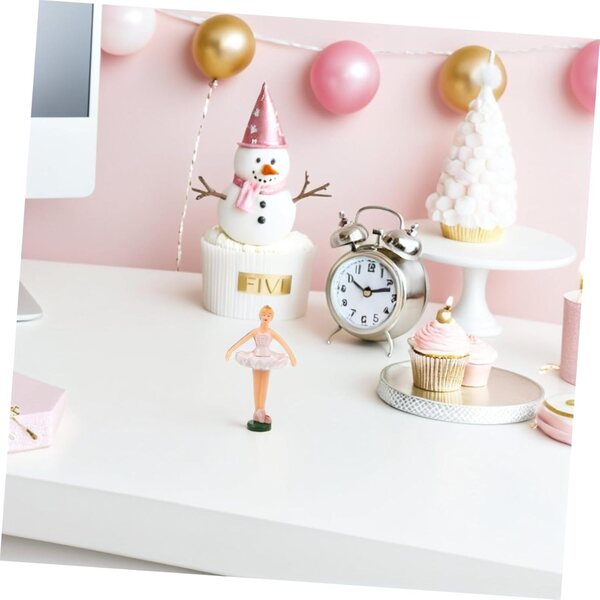 Set 6 Figurine Ballerine Musicali con Scatola e Accessori Decorativi Eleganti