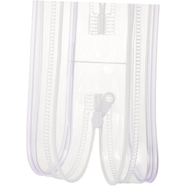 VICASKY Mini Pochette Trasparente per bambole - Custodia Leggera in PVC 15,5x5x4,5 cm