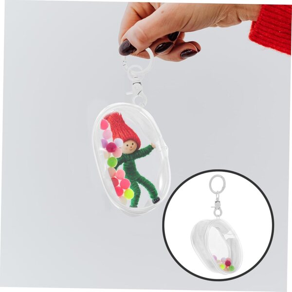 Pochette Trasparente Compattta per Figurine e bamboles - Protettiva e Portatile