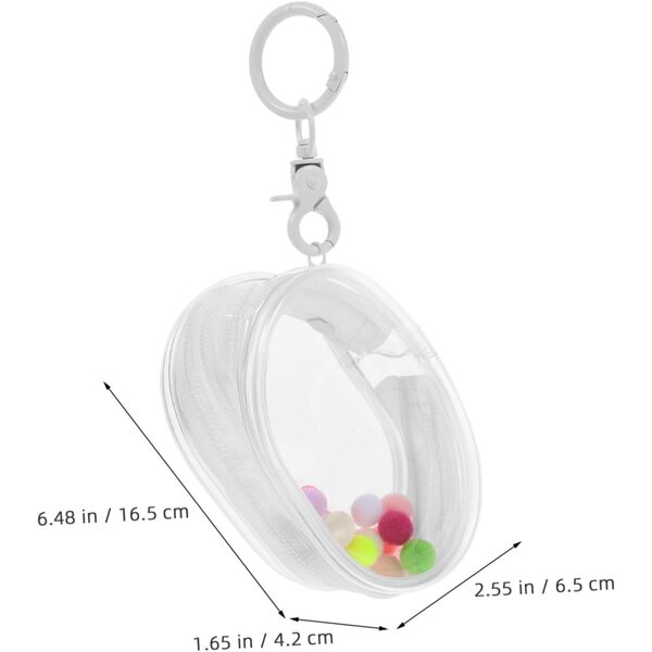 Pochette Trasparente Compattta per Figurine e bamboles - Protettiva e Portatile