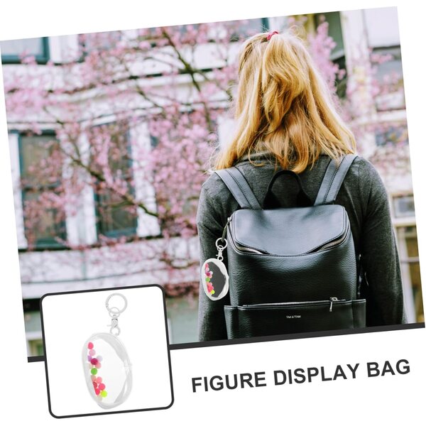 Pochette Trasparente Compattta per Figurine e bamboles - Protettiva e Portatile