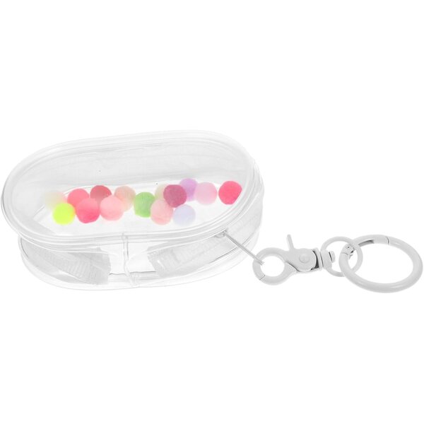 KOMBIUDA Transparente Tasche für Figuren mit Reißverschluss, tragbar und multifunktional
