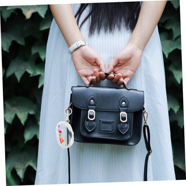KOMBIUDA Transparente Tasche für Figuren mit Reißverschluss, tragbar und multifunktional