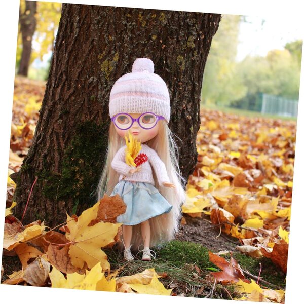 UPKOCH Set 3 Occhiali Colorati per Bambole - Accessori Moda e Costume Bambini