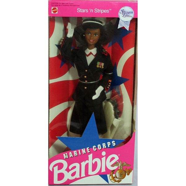 Barbie Marine Corps Stars 'N Stripes 1991 Edition 30 cm Vintage-Kollektion