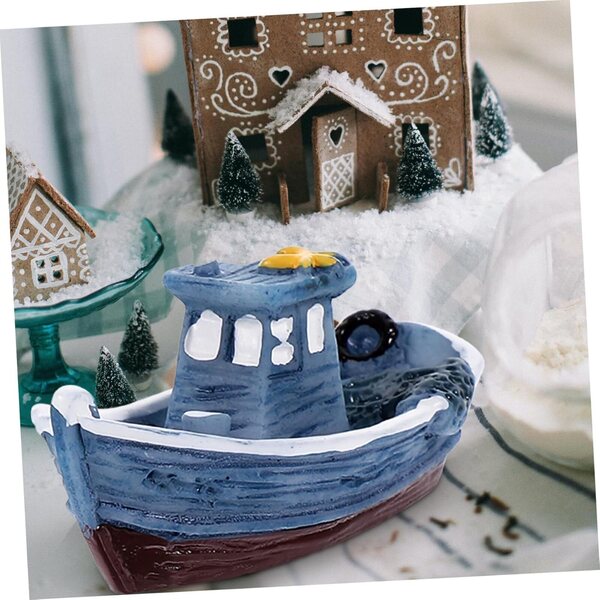 ERINGOGO 6 pezzi Decorazioni in Resina Miniature Tema Spiaggia per Progetti Creativi
