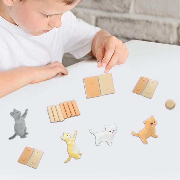 Realistisches Veterinär-Spielset für Kinder – 2 sichere und interaktive PVC-Tierläden